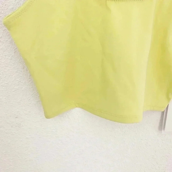 NWT Good American Key Lime Good Scuba Swim Tank, Size Small (1) - Picture 5 of 10